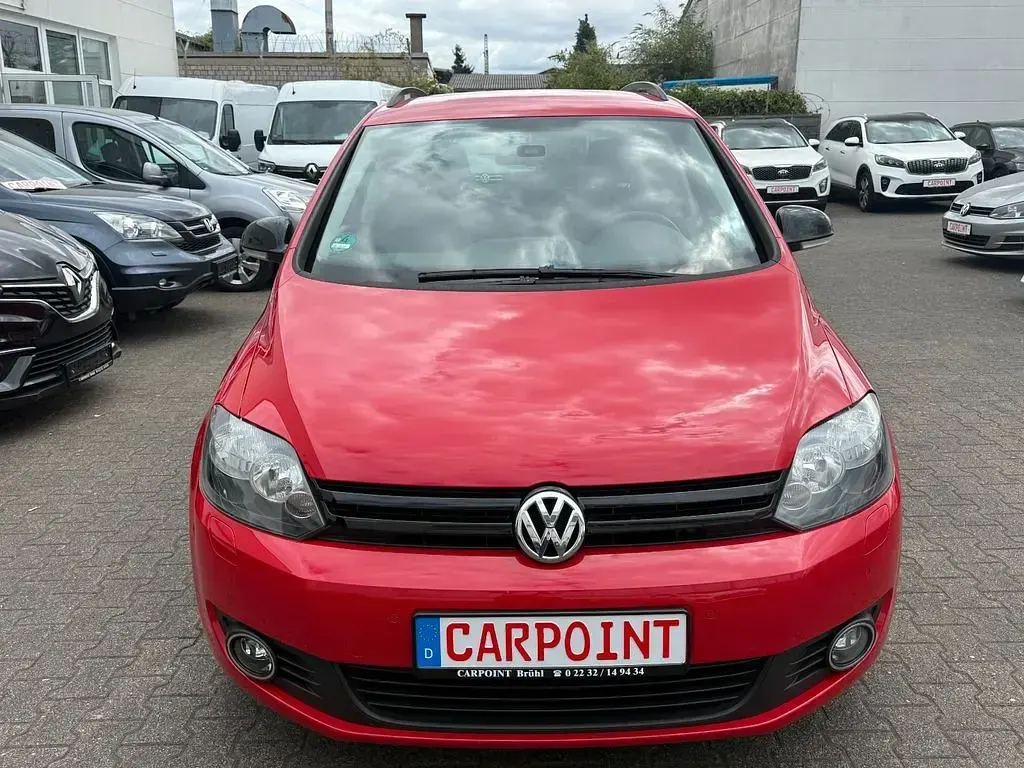 Gebraucht VW Golf Plus Match 105 PS (77 kW) 2013 Rot Van / Kleinbus