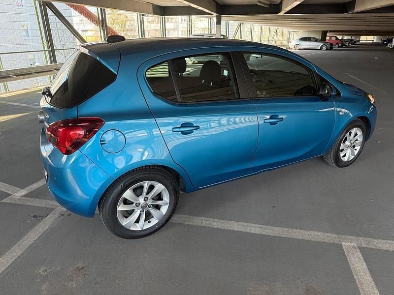 Usata Opel Corsa 90 CV (66 kW) 2017 Blu Utilitaria