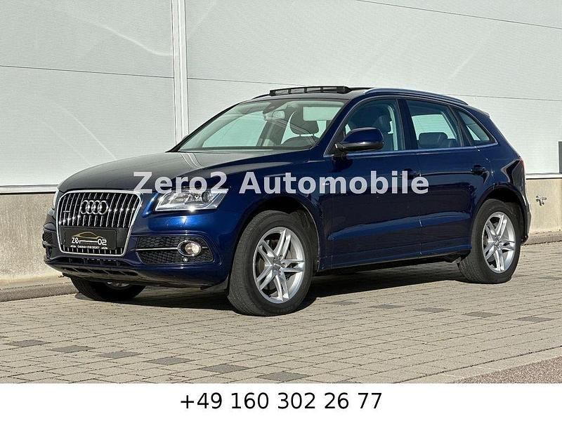 Blau Gebraucht 2014 Audi Q5 S-Line SUV | 16.480 € (Guter Preis) - Bild 1/4