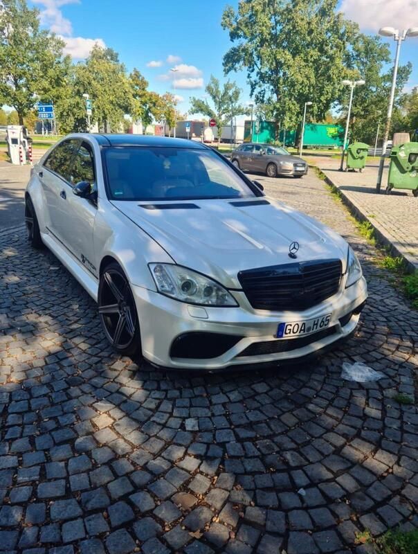 Weiß Gebraucht 2007 Mercedes S500L Limousine | 14.999 € - Bild 1/4