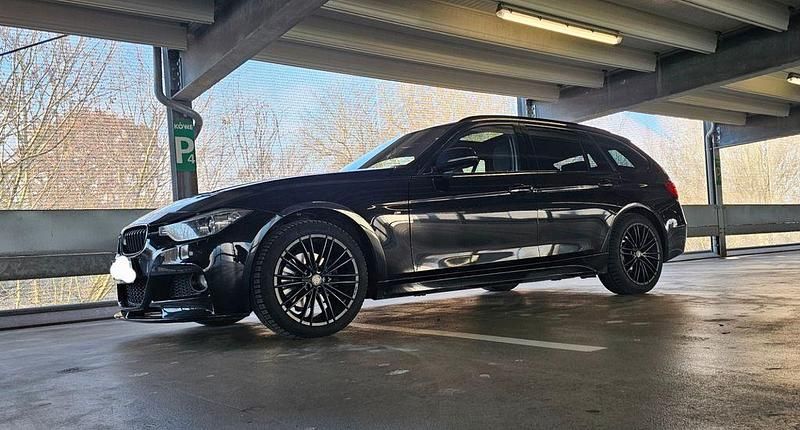 Schwarz Gebraucht 2015 BMW 320 M Sport Kombi | 14.500 € (Guter Preis) - Bild 1/4