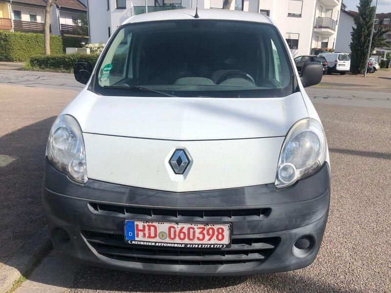 Gebraucht Renault Kangoo Basis 75 PS (55 kW) 2012 Weiß Van / Kleinbus