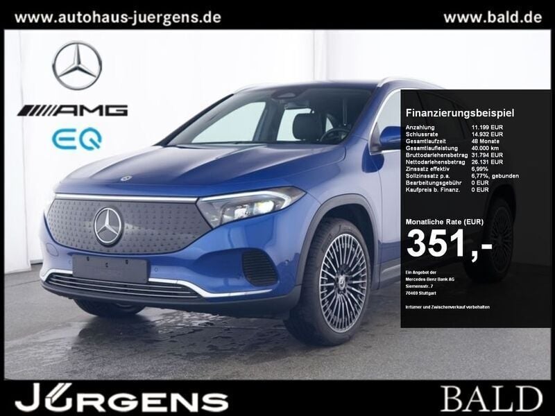 Gebraucht Mercedes EQA250 Progressive 139 kW (190 PS) 2024 Metalliclack spektralblau SUV