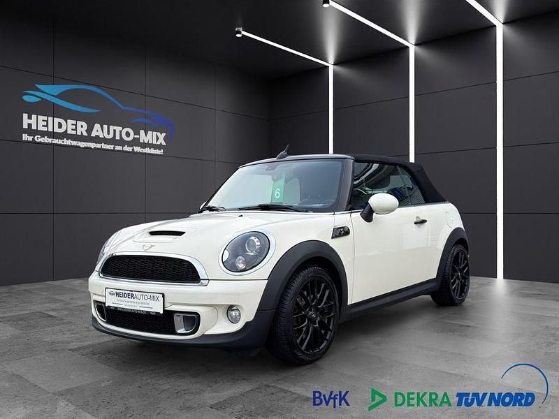 Weiß Gebraucht 2014 Mini Cooper S Cabriolet Cabrio | 16.999 € (Fairer Preis) - Bild 1/4
