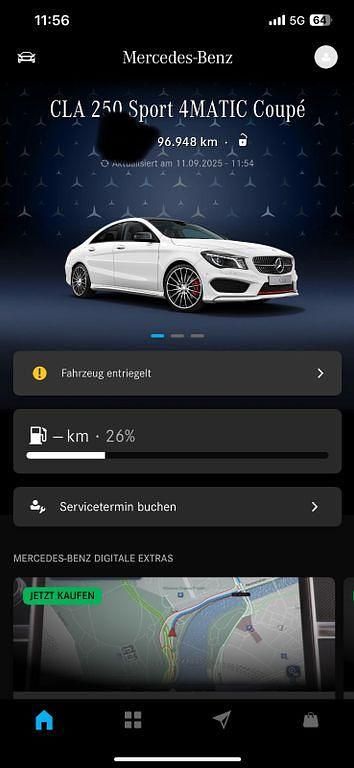 Weiß Gebraucht 2016 Mercedes CLA250 Limousine | 19.500 € (Superpreis) - Bild 1/4