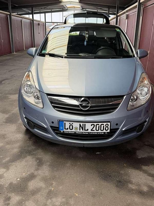 Gebraucht Opel Corsa 80 PS (58 kW) 2007 Blau Kleinwagen