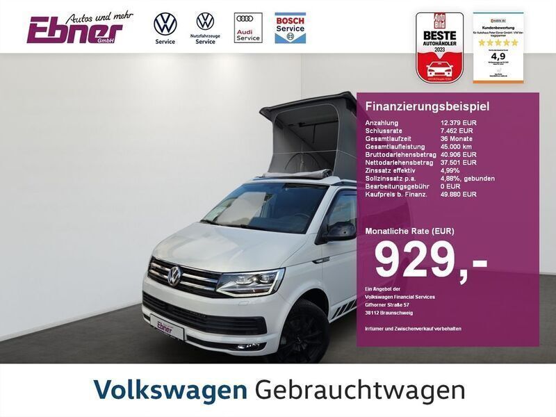 Candyweiß Gebraucht 2017 VW T6 Edition Van | 49.880 € (Teuer) - Bild 1/4