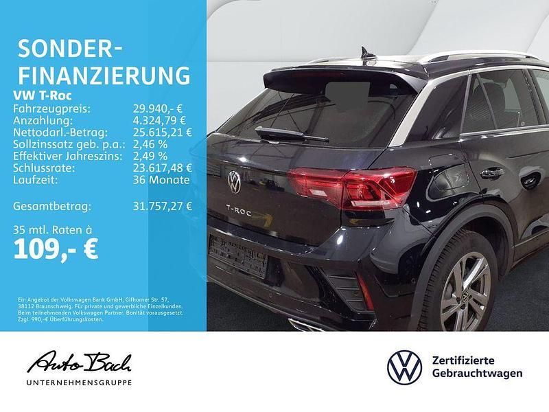 Gebraucht VW T-Roc R-line 150 PS (110 kW) 2025 Deep black perleffekt SUV