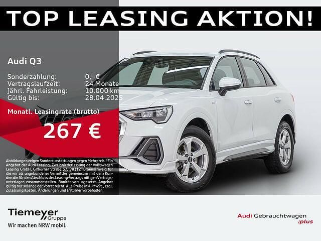 Gebraucht Audi Q3 S-Line 150 PS (110 kW) 2024 Gletscherweiß metallic SUV