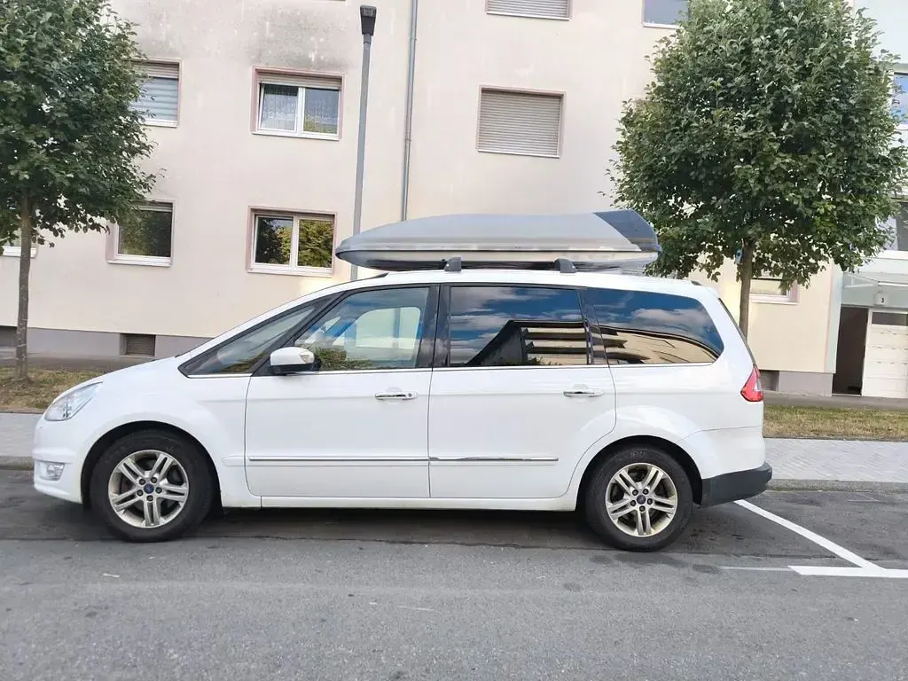 Gebraucht Ford Galaxy Titanium 200 PS (147 kW) 2012 Weiß Van / Kleinbus