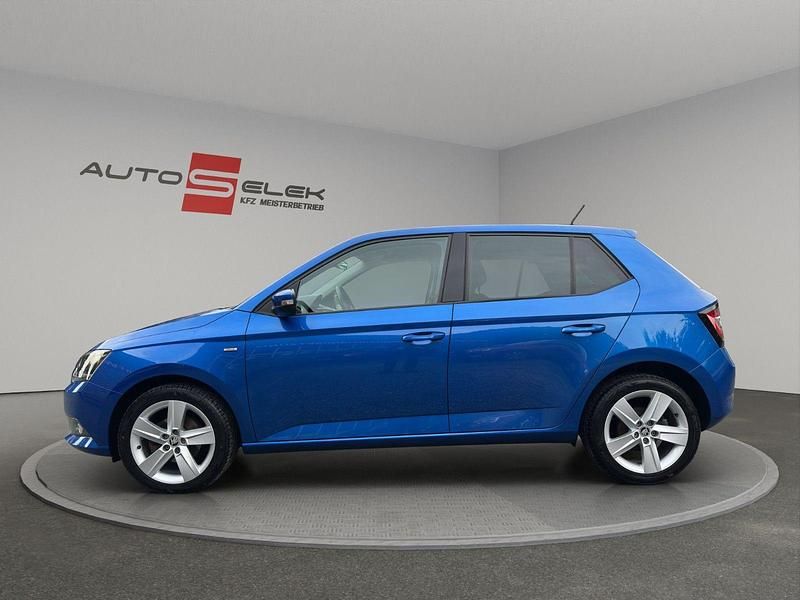 Gebraucht Skoda Fabia Drive 90 PS (66 kW) 2017 Blau Kleinwagen