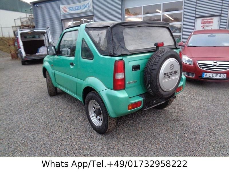 Gebraucht Suzuki Jimny 80 PS (58 kW) 2002 Grün SUV