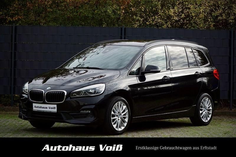 Schwarz Gebraucht 2019 BMW 218 Gran Tourer Sport Line Van / Kleinbus | 20.980 € (Etwas zu teuer) - Bild 1/4