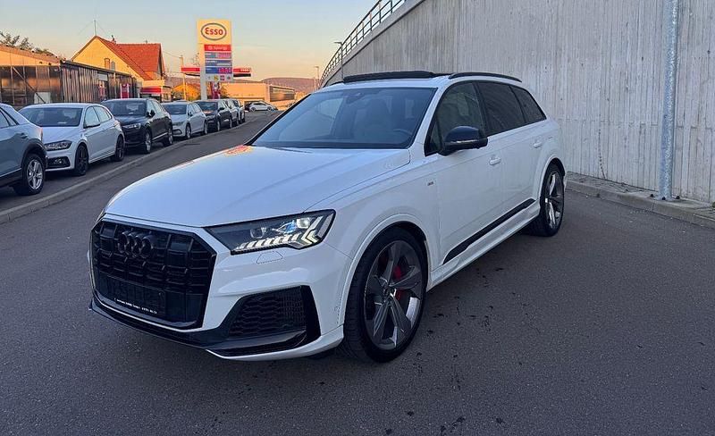 Weiß Gebraucht 2021 Audi Q7 S-Line SUV | 58.900 € (Fairer Preis) - Bild 1/4
