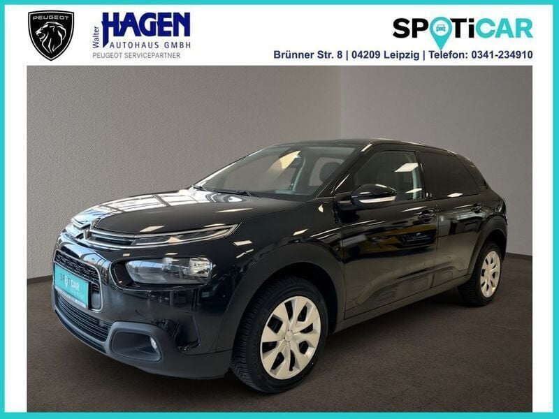 Schwarz Gebraucht 2019 Citroën C4 Cactus Feel Kleinwagen | 8.490 € (Superpreis) - Bild 1/4