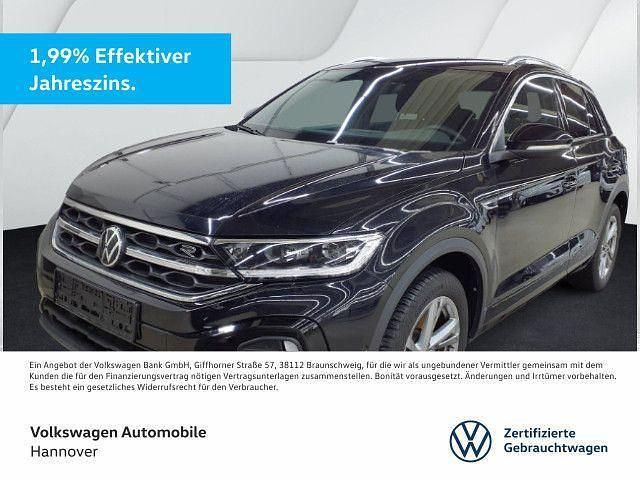 Schwarz Gebraucht 2024 VW T-Roc R-line SUV | 29.650 € (Guter Preis) - Bild 1/3