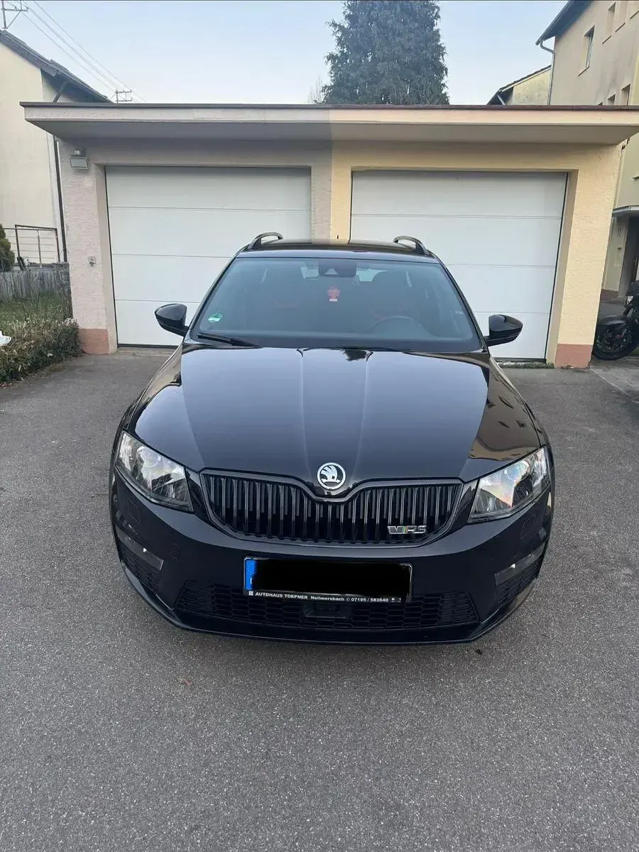 Gebraucht Skoda Octavia RS 220 PS (161 kW) 2017 Schwarz Kombi