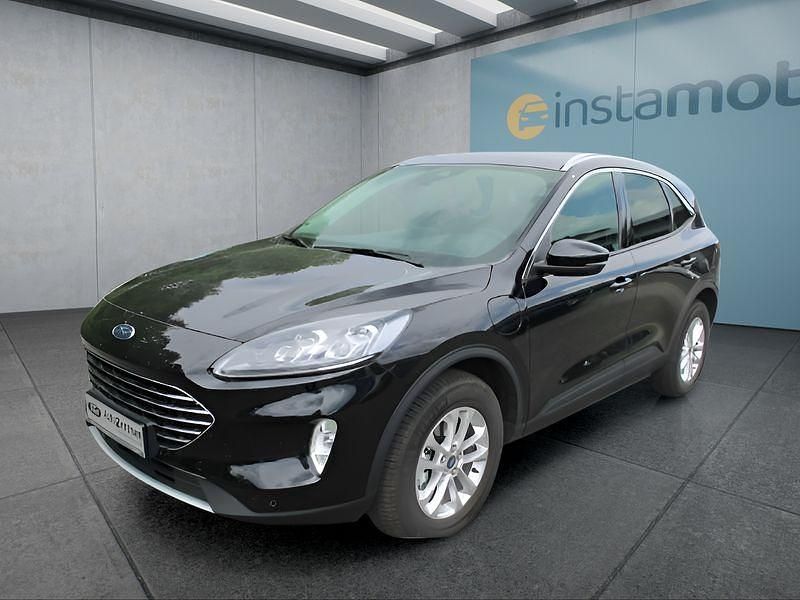 Schwarz Gebraucht 2022 Ford Kuga SUV | 23.299 € (Guter Preis) - Bild 1/4
