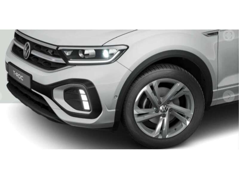 Pure white Neu 2025 VW T-Roc R-line SUV | 34.309 € (Guter Preis) - Bild 1/4