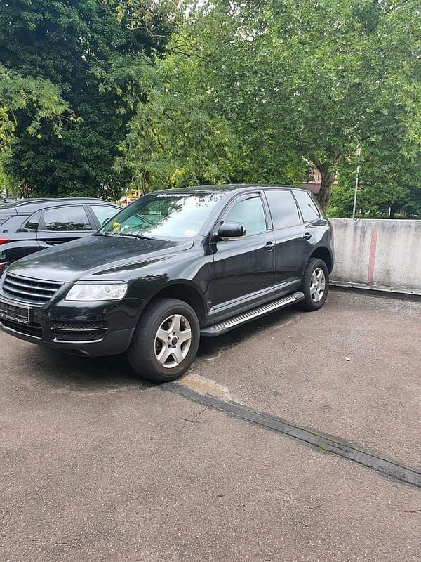 Schwarz Gebraucht 2003 VW Touareg SUV | 2.450 € (Superpreis) - Bild 1/4
