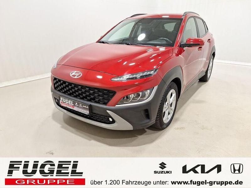 Pulse red / mic Gebraucht 2021 Hyundai Kona SUV | 22.999 € (Fairer Preis) - Bild 1/4