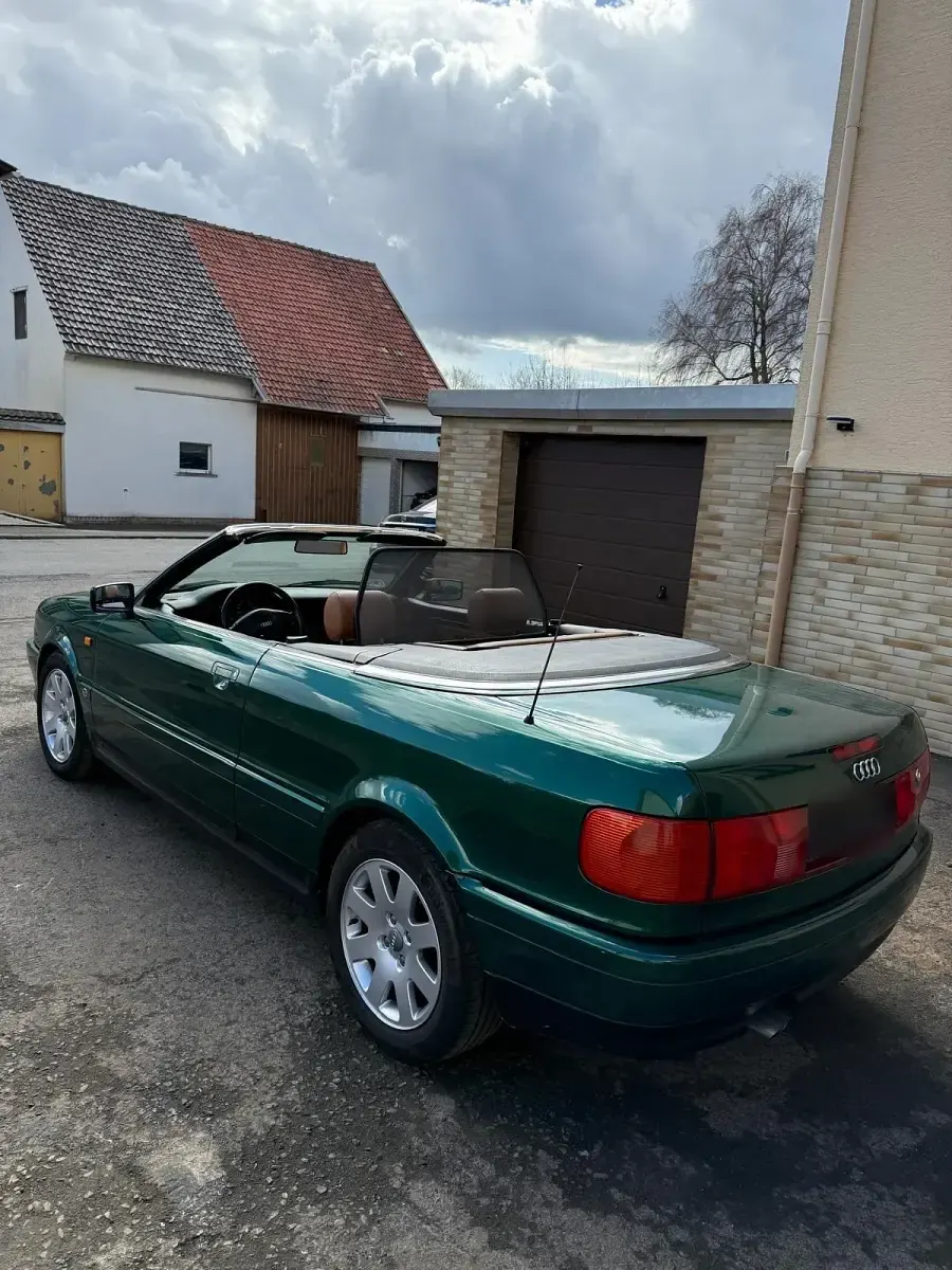 Gebraucht Audi 80 S-Line 116 PS (85 kW) 1997 Grün Cabrio