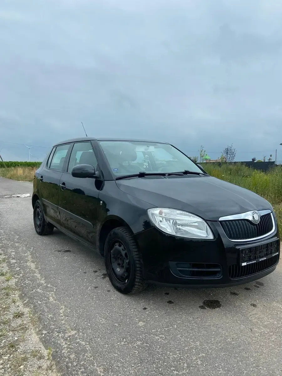 Gebraucht Skoda Fabia 60 PS (44 kW) 2007 Schwarz Kleinwagen