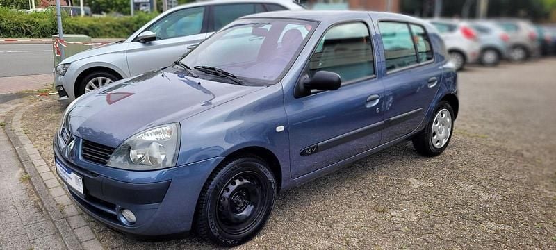 Blau Gebraucht 2005 Renault Clio II Campus Kleinwagen | 3.490 € (Teuer) - Bild 1/4