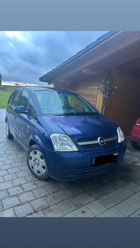 Blau Gebraucht 2005 Opel Meriva Van / Kleinbus | 800 € (Guter Preis) - Bild 1/4