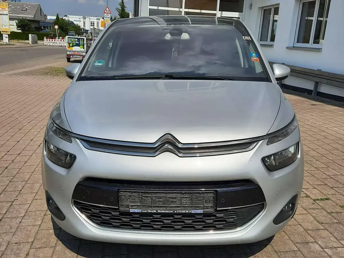 Gebraucht Citroën C4 Picasso SELECTION 120 PS (88 kW) 2015 Lackierung aluminiumgrau/typ Van / Kleinbus