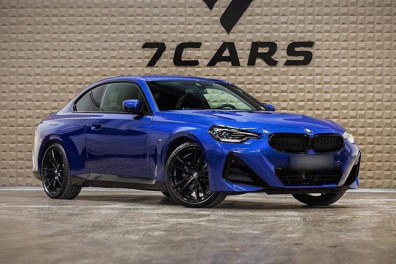 Blau Gebraucht 2023 BMW 218 M Sport Coupé | 28.900 € (Superpreis) - Bild 1/4
