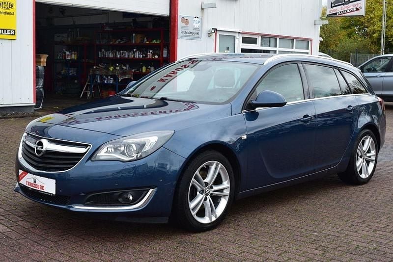 Blau Gebraucht 2017 Opel Insignia Sport Kombi | 7.490 € (Superpreis) - Bild 1/4