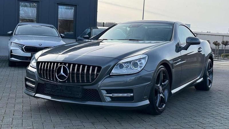 Gebraucht Mercedes SLK300 245 PS (180 kW) 2016 Selenitgrau  metalliclack Cabrio