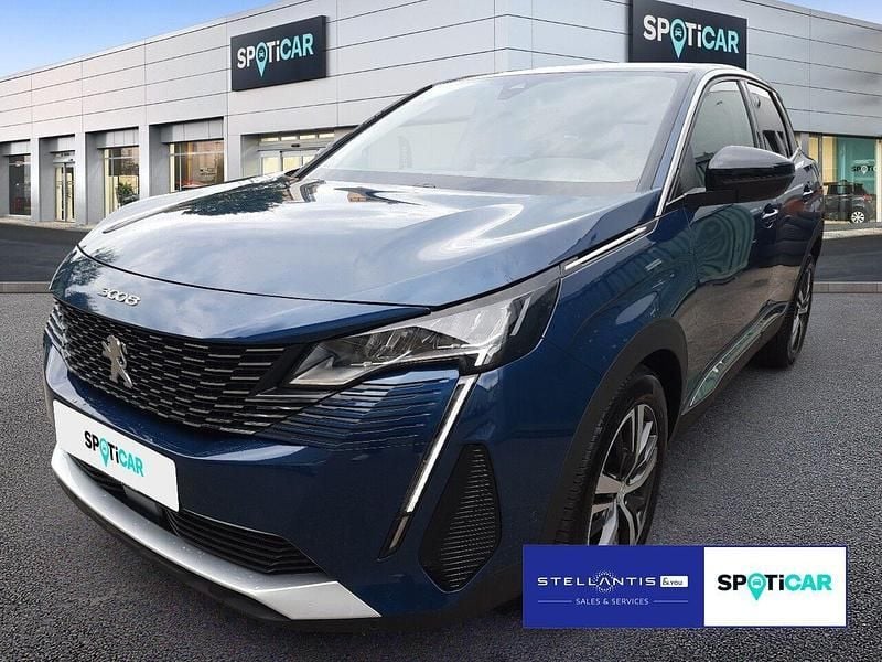 Blau Gebraucht 2023 Peugeot 3008 Allure SUV | 19.379 € (Superpreis) - Bild 1/3
