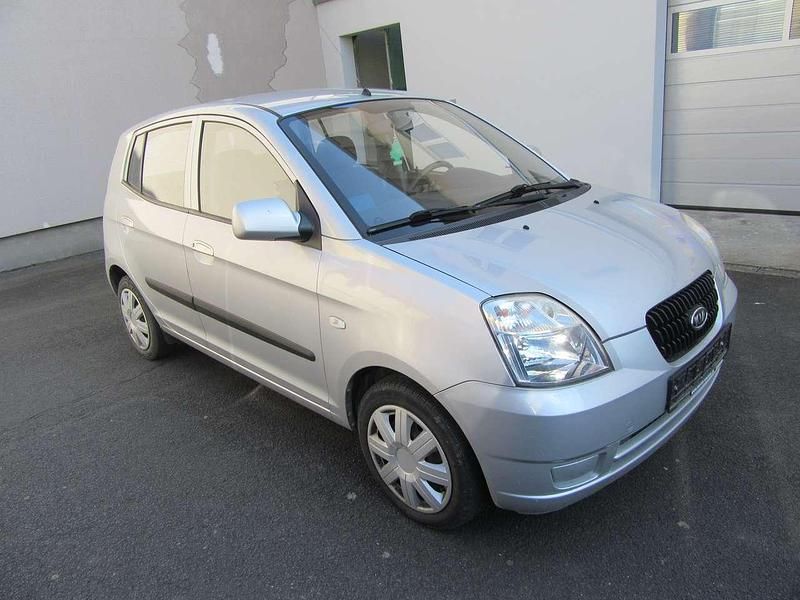 Gebraucht Kia Picanto LX 61 PS (44 kW) 2007 Silber Kleinwagen