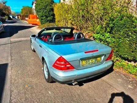 Gebraucht Mercedes SLK200 136 PS (100 kW) 1999 Silber Cabrio