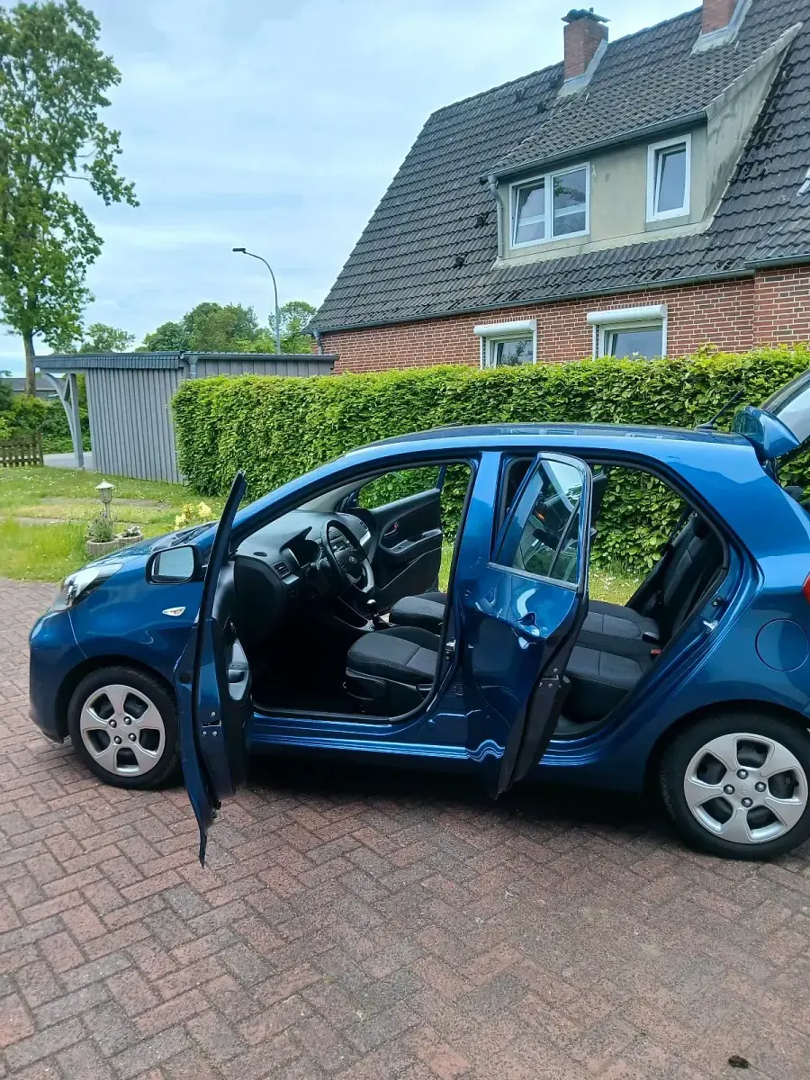 Używany Kia Picanto 67 KM (49 kW) 2016 Niebieski Hatchback