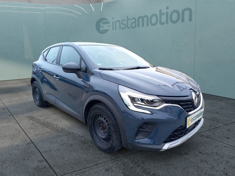 Blau Gebraucht 2022 Renault Captur SUV | 17.288 € (Fairer Preis) - Bild 1/4