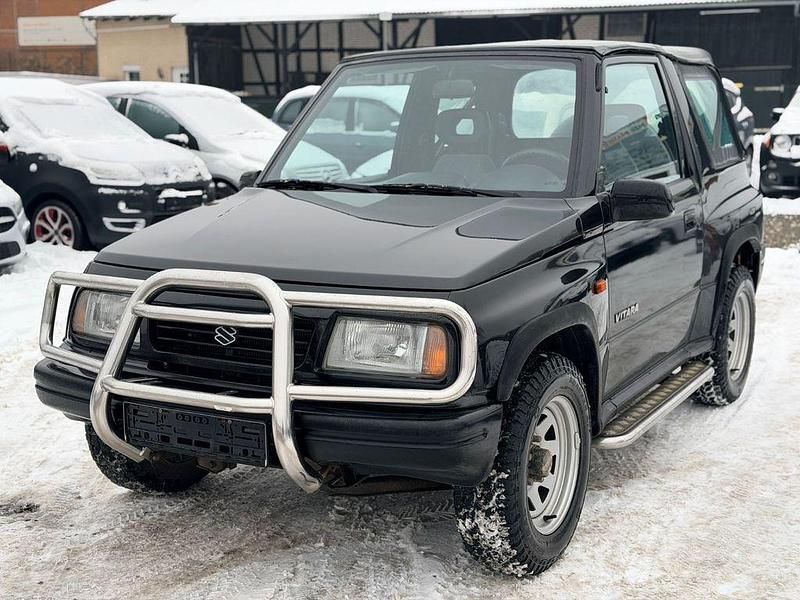 Gebraucht Suzuki Vitara 97 PS (71 kW) 1997 Schwarz Cabrio