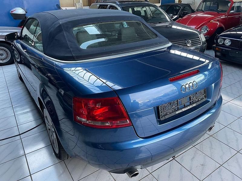 Gebraucht Audi A4 Cabriolet S-Line 200 PS (147 kW) 2007 Blau Cabrio