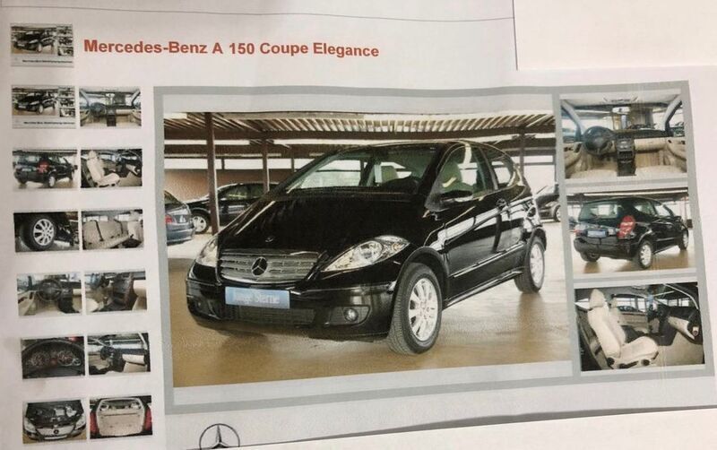 Schwarz Gebraucht 2007 Mercedes A150 Elegance Limousine | 3.200 € (Etwas zu teuer) - Bild 1/1