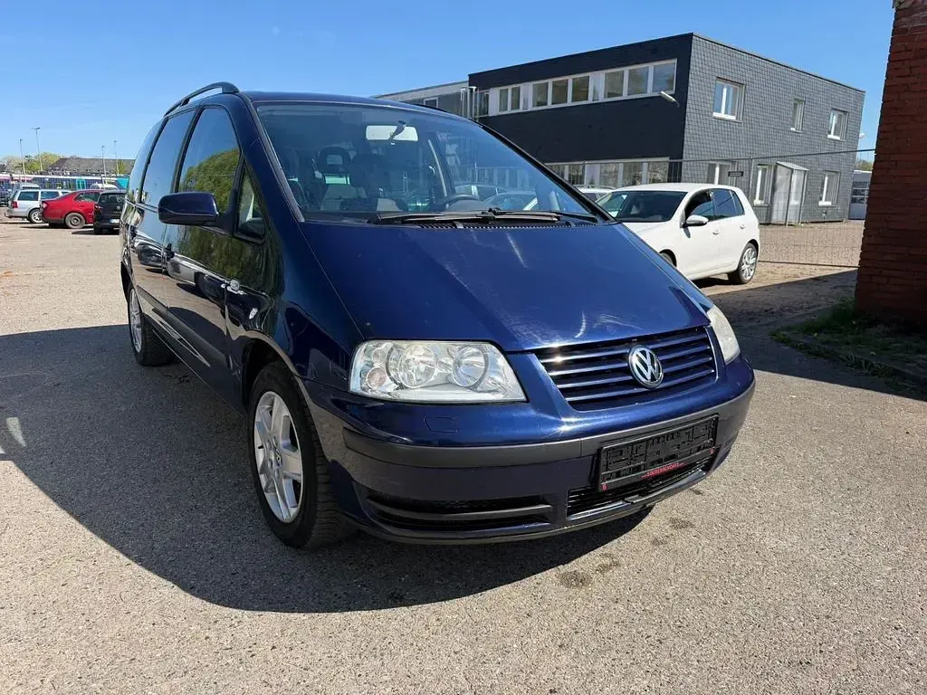 Gebraucht VW Sharan Family 150 PS (110 kW) 2003 Blau Van / Kleinbus