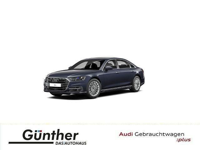 Blau Gebraucht 2021 Audi A8L Design Limousine | 55.221 € (Superpreis) - Bild 1/4