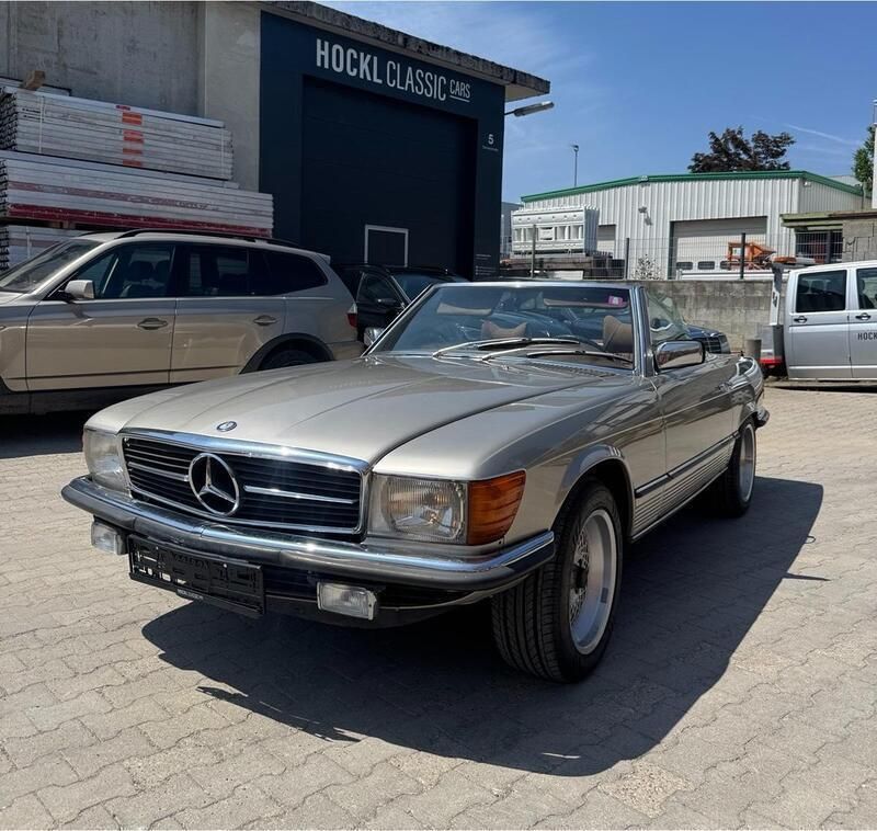 Silber Gebraucht 1976 Mercedes SL450 Cabrio | 23.990 € - Bild 1/4