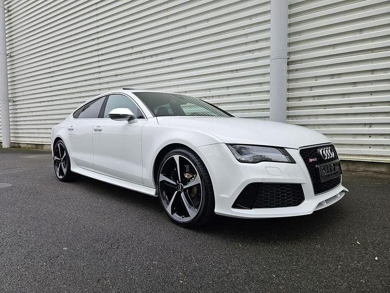 Gebraucht Audi RS7 Sportback Sport 560 PS (411 kW) 2014 Weiß Kleinwagen