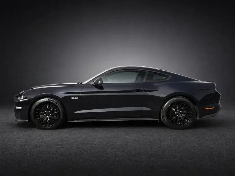 Gebraucht Ford Mustang GT Premium 450 PS (330 kW) 2022 Oil slick bluepurple pc (metallic) Coupé