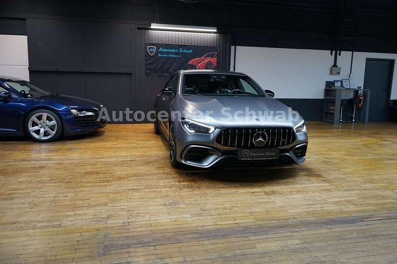 Mountaingrau magno Gebraucht 2019 Mercedes CLA45 AMG AMG Limousine | 50.900 € (Etwas zu teuer) - Bild 1/4