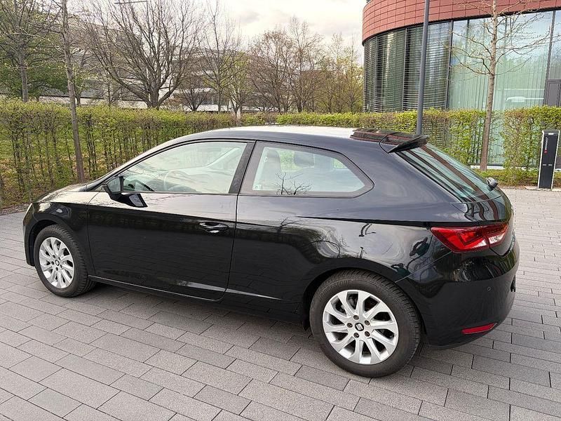 Gebraucht Seat Leon SC Style 105 PS (77 kW) 2013 Schwarz Kleinwagen