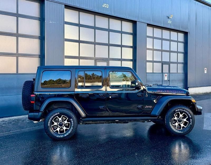 Gebraucht Jeep Wrangler Unlimited Rubicon 272 PS (200 kW) 2021 Black (metallic) SUV