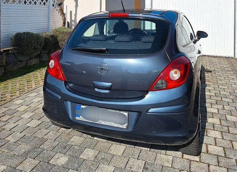 Gebraucht Opel Corsa Edition 80 PS (58 kW) 2007 Blau Kleinwagen